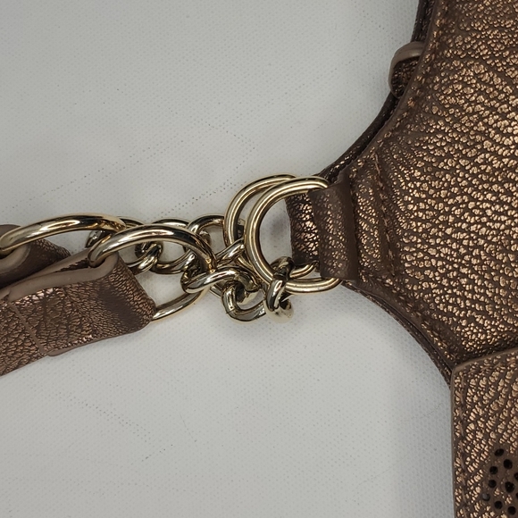 Cute purse with big bow copper color - Picture 9 of 13